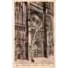Carte postale ancienne Strasbourg Cathédrale Portail principal Bas-Rhin