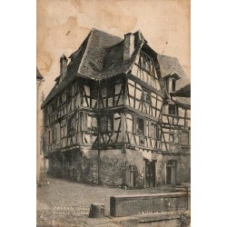 Carte postale ancienne Obernai Vieille Maison Bas-Rhin Alsace