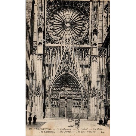 10 - STRASBOURG - La Cathédrale - Le Portail -- LL