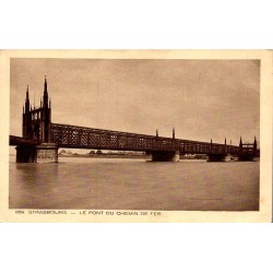 868 - STRASBOURG - Le Pont de Chemin de Fer