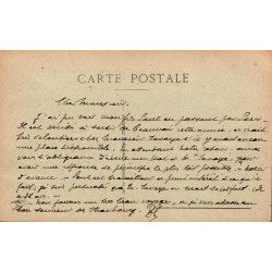 Carte postale ancienne Strasbourg Pont du Chemin de Fer près de Kehl
