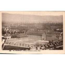 Carte postale ancienne Sélestat École Normale de Jeunes Filles