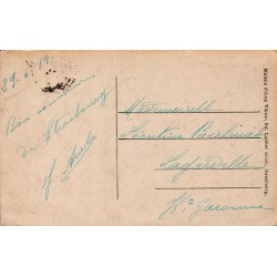 Carte postale ancienne Strasbourg vue prise de la Place de la République