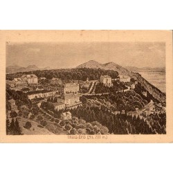 Carte postale ancienne Trois-Épis Alt 700 m sanctuaire en Alsace