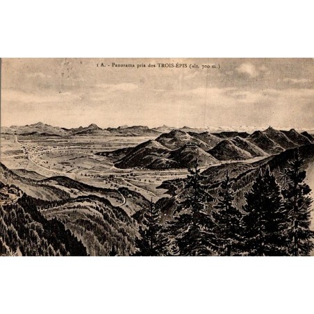 1A -  Panorama pris des Trois Epis (Alt. 700M)