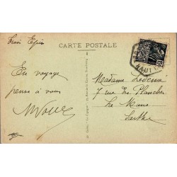 Carte postale ancienne Panorama pris des Trois-Épis Alt 700 m