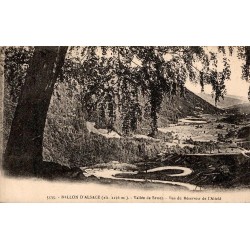 55Carte postale ancienne Ballon d’Alsace Vallée de Sewen réservoir de l’Alfeld