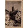 Carte postale ancienne Mulhouse Place de la Concorde Eintrachtsplatz