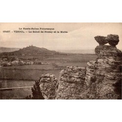 Carte postale ancienne Vesoul Le Sabot de Frotey et La Motte