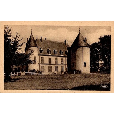 Carte postale ancienne Chauffailles Le Château en Saône-et-Loire