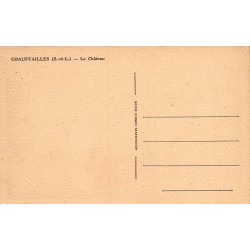 Carte postale ancienne Chauffailles Le Château