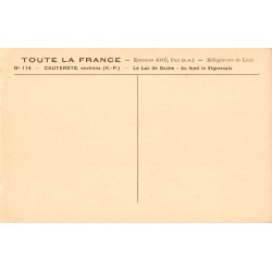 Carte postale ancienne Pyrénées – Lac de Gaube et Vignemale | Cauterets