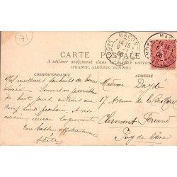 Carte postale ancienne Mâcon La Préfecture