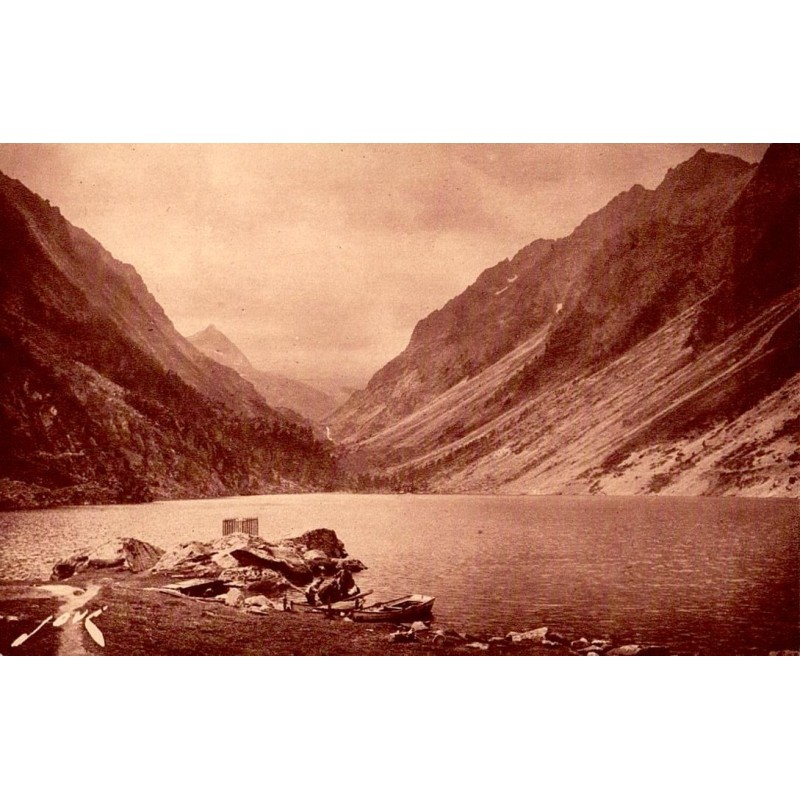 Carte postale ancienne Lac de Gaube et Vignemale Cauterets