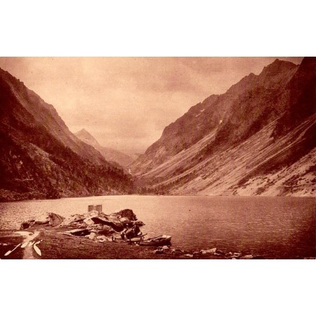 Carte postale ancienne Lac de Gaube et Vignemale Cauterets
