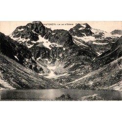 Carte postale ancienne Cauterets lac d’Estom