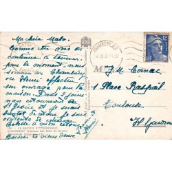Carte postale ancienne Chambéry Château des Ducs de Savoie