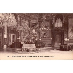 Carte postale ancienne Aix-les-Bains Villa des Fleurs Salle des Fêtes