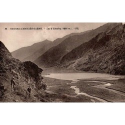 Carte postale ancienne lac d’Estaing Pyrénées Argeles-Gazost