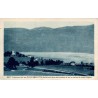 Carte postale ancienne panorama du lac d’Aiguebelette Saint-Alban-de-Montbel