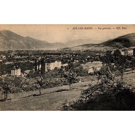 2 - AIX LES BAINS - Vue Générale. -- ND