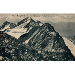 Carte postale ancienne Pic Bayle massif des Grandes Rousses vu de l’Étendard Dauphiné