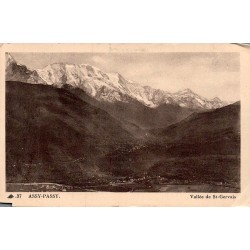 Carte postale ancienne Assy Passy vallée de Saint-Gervais Haute-Savoie