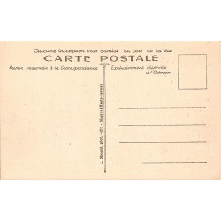Carte postale ancienne Route du Col des Aravis tunnel et Mont-Blanc