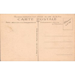 Carte postale ancienne Col des Aravis Chalet Hôtel et Mont-Blanc
