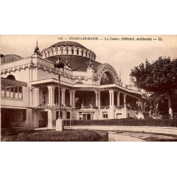 Carte postale ancienne Évian-les-Bains Le Casino architecte Hébrard Haute-Savoie