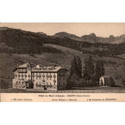 Carte postale ancienne Hôtel du Mont d’Arbois Megève Haute-Savoie