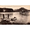 Carte postale ancienne lac d’Annecy baie de Menthon-Saint-Bernard et Palace Hôtel