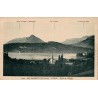 Carte postale ancienne lac d’Annecy Duingt église et château Haute-Savoie