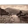 Carte postale ancienne Annecy le Port et le Mont Veyrier Haute-Savoie