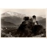 Carte postale ancienne Lourdes le château fort