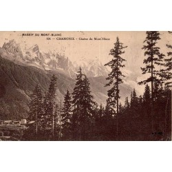 MASSIF DU MONT BLANC - 191 - CHAMONIX - Chaine du Mont Blanc
