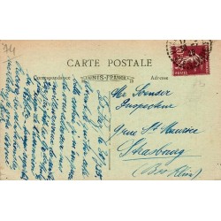 Carte postale ancienne Chamonix chaîne du Mont-Blanc n°191