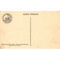 Carte postale ancienne Massif de la Tournette 2357 m