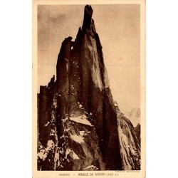 Carte postale ancienne Chamonix Aiguille du Grépon 3482 m massif du Mont-Blanc