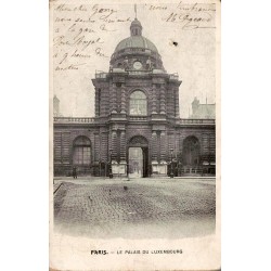 Carte postale ancienne Paris Le Palais du Luxembourg 6e arrondissement