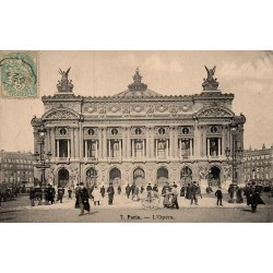 Carte postale ancienne Paris l’Opéra Palais Garnier n°7