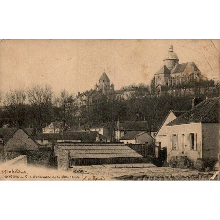 PROVINS - Vue d'ensemble de la Ville Haute