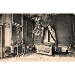 61 - PALAIS DE FONTAINEBLEAU - Chambre à Coucher du Pape Pie VII