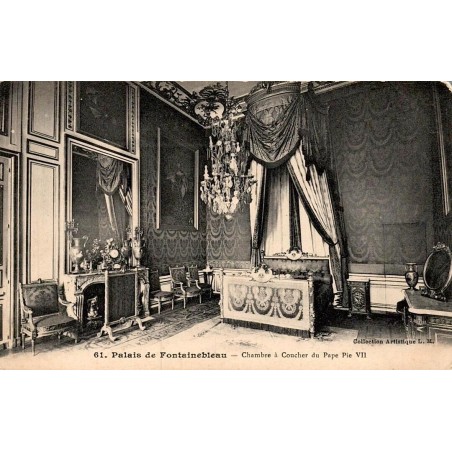 61 - PALAIS DE FONTAINEBLEAU - Chambre à Coucher du Pape Pie VII