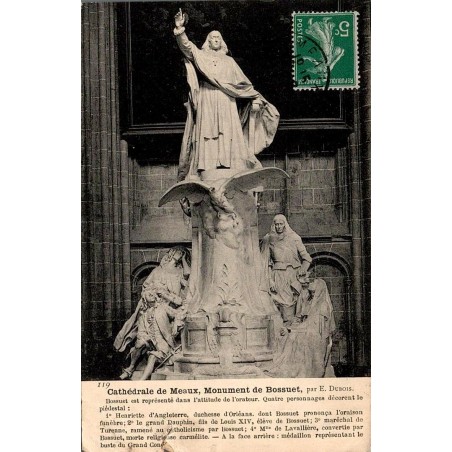 CATHÉDRALE DE MEAUX - Monument de Bossuet