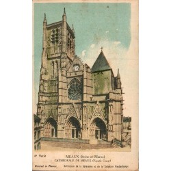 4è Série - MEAUX (Seine et Marne) - Cathédrale de MEAUX (Façade Ouest)