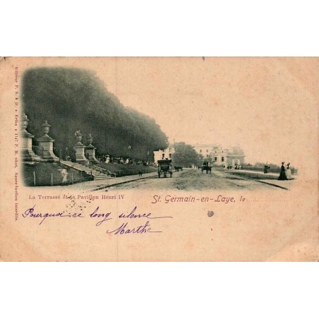 Carte postale ancienne Palais de Versailles façade principale n°8