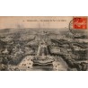 Carte postale ancienne Versailles vue générale du parc et du château