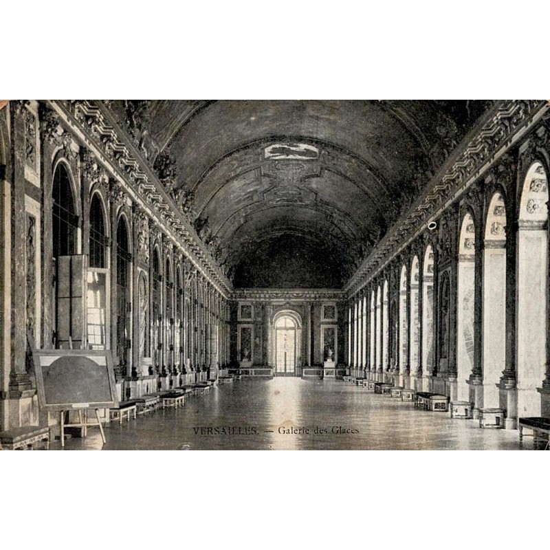 Carte Postale Ancienne  -  VERSAILLES - Galerie des Glaces - Yvelines