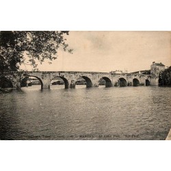Carte Postale Ancienne  -  MANTES - Le Vieux Pont - Yvelines